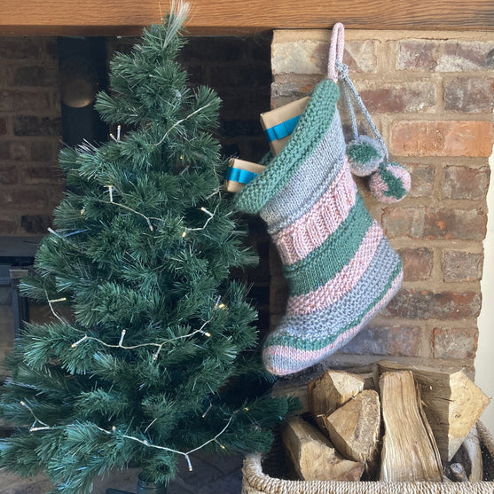 Jumbo Tweed - Deko-Strumpf
5