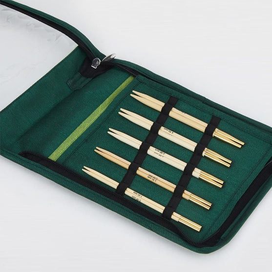 Bamboo Austauschbare Rundstricknadel Anfänger Set - KnitPro
2