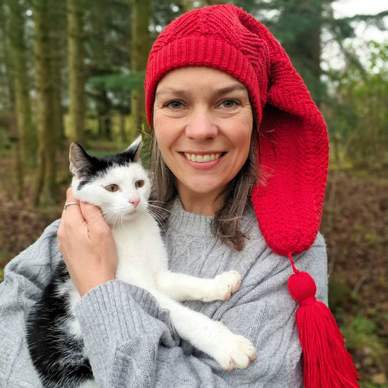 Weihnachtsfreude-Zipfelmütze
2