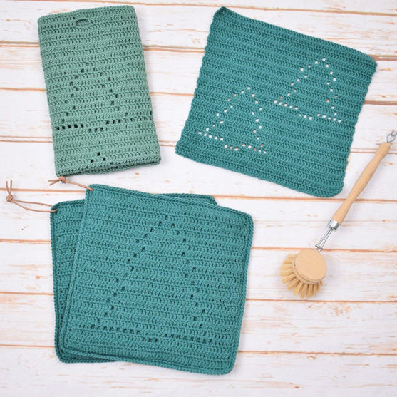 Topflappen - Weihnachtsbaum
3