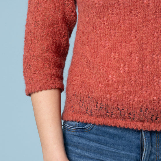 Martha - Pullover mit Lochmuster
3