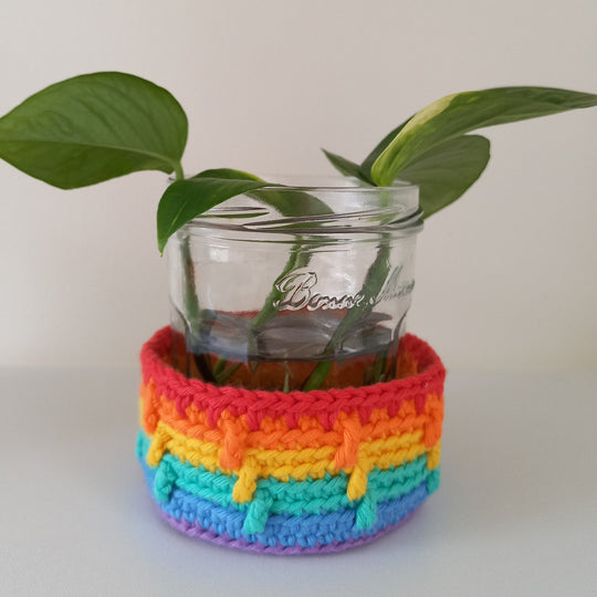Mini Rainbow Happy Korb