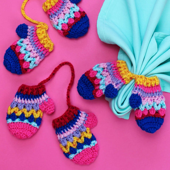 Mini Mitten - Serviettenbändchen
6