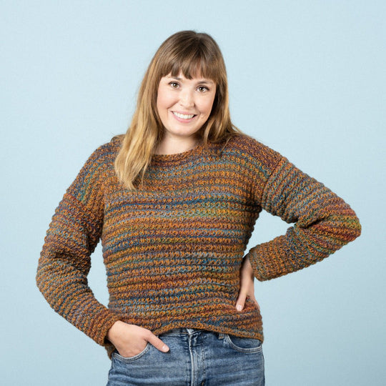 Nanna - Maglione con motivo in rilievo