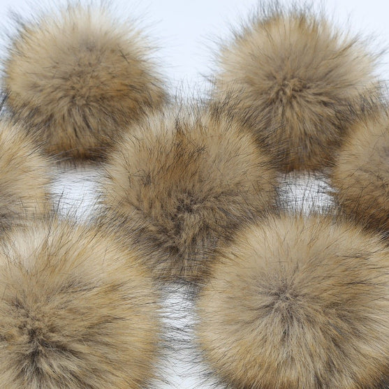 Bommelquast - Naturfarben - Go Handmade
2