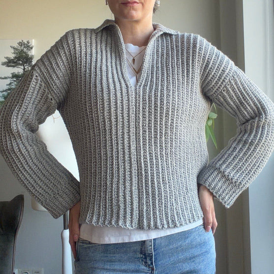 Evelyn - Rippenpullover
2