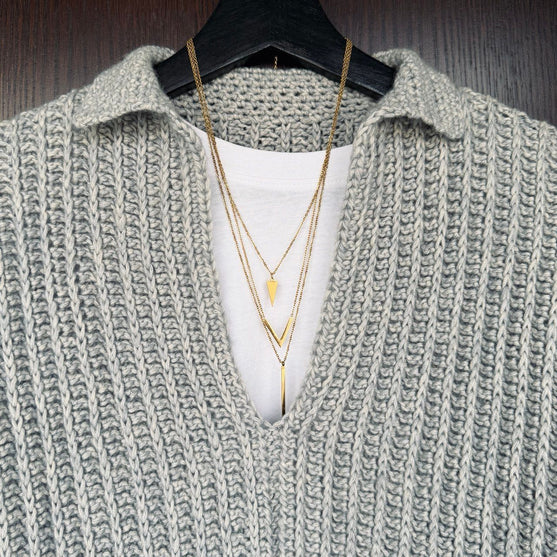 Evelyn - Rippenpullover
6