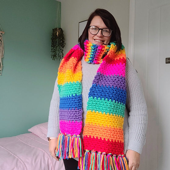 Chunky Rainbow - Schal
3