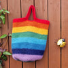 Rainbow Stripes - Filztasche
1
