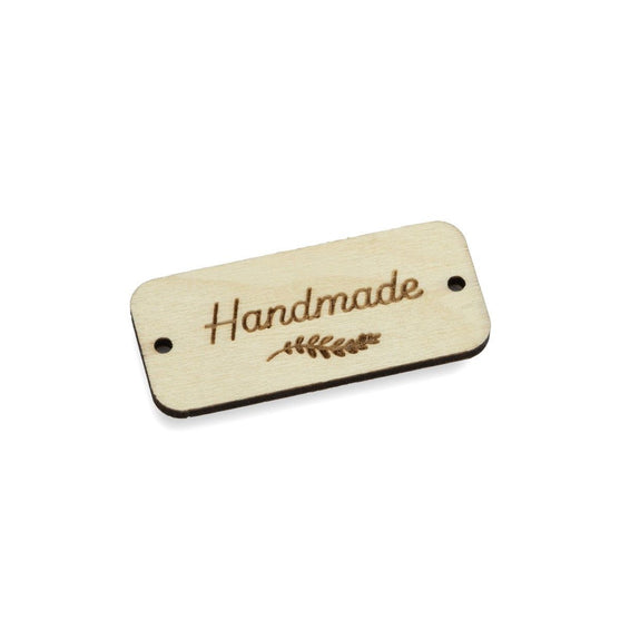 Labels aus Holz - Handmade - Hobbii
4