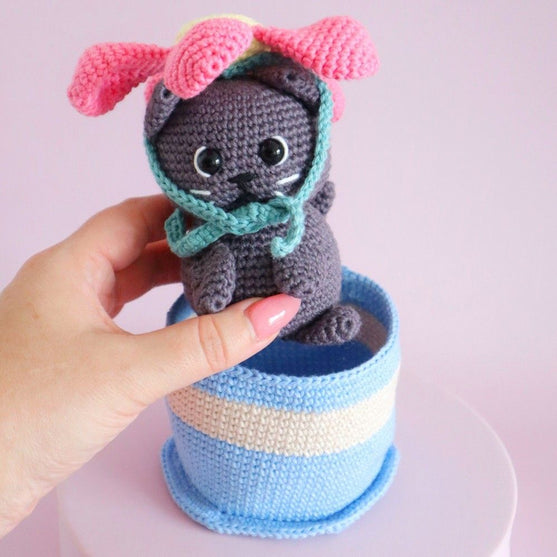 Topf Pet Kitty - Amigurumi
4