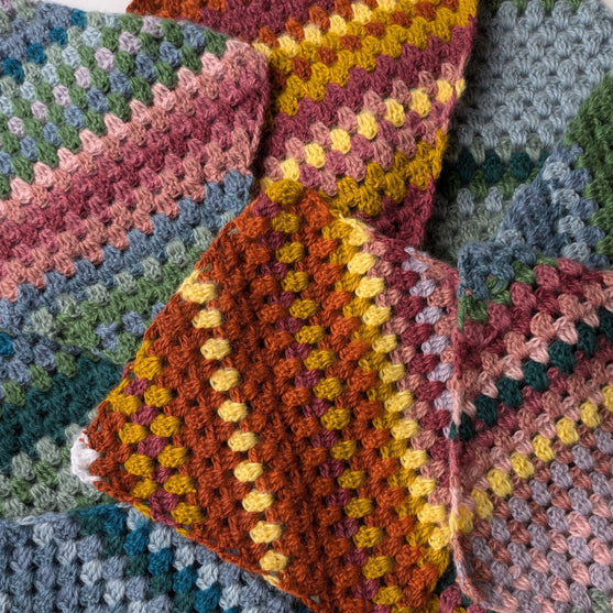 Rainbow Stripes - Temperatur Decke
4