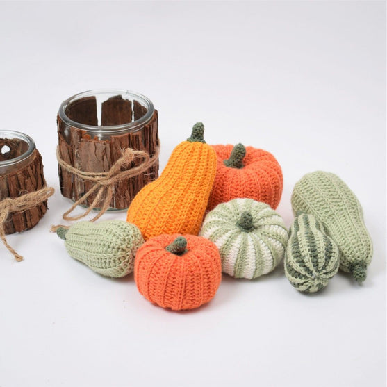 Dekorationskürbis – Rund
4