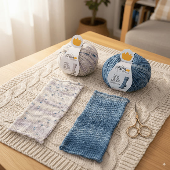 Regia Premium Silk Color 4-fädig - Regia
2
