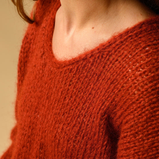 Sadie - Langer Sweater
2