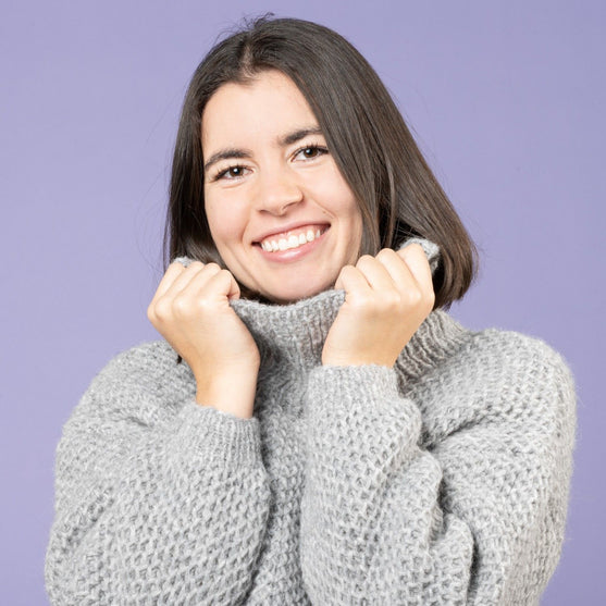 Sif - Sweater mit Rollkragen
2