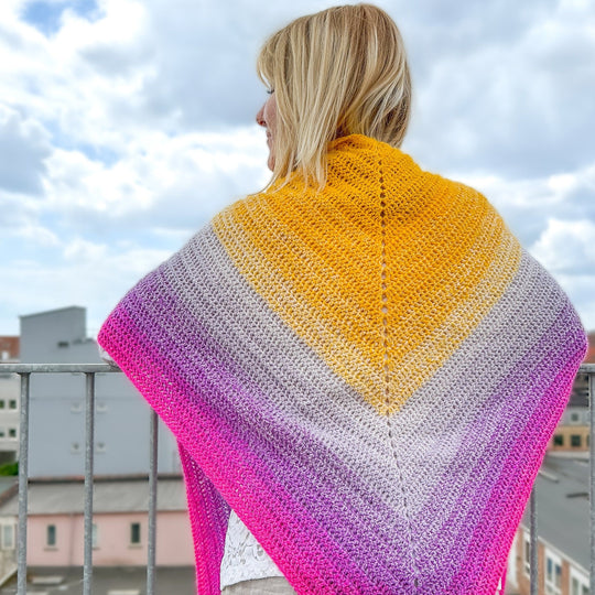 Simple Lines Alpaca - Schal