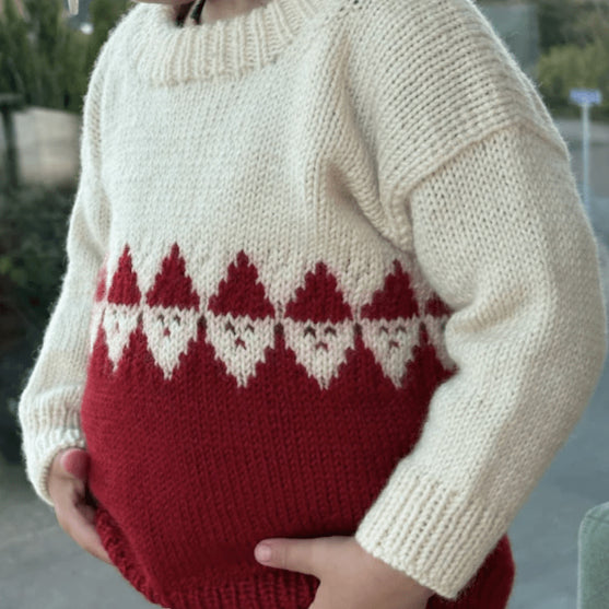 Easy Santa Sweater Junior - Pullover
2