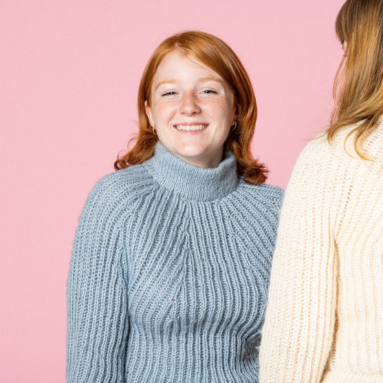 Skyler - Sweater im Patentmuster
10