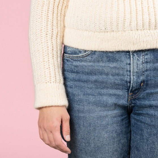 Skyler - Sweater im Patentmuster
6