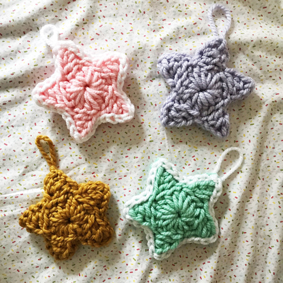 Padded Stars - Weihnachtsdekoration
3