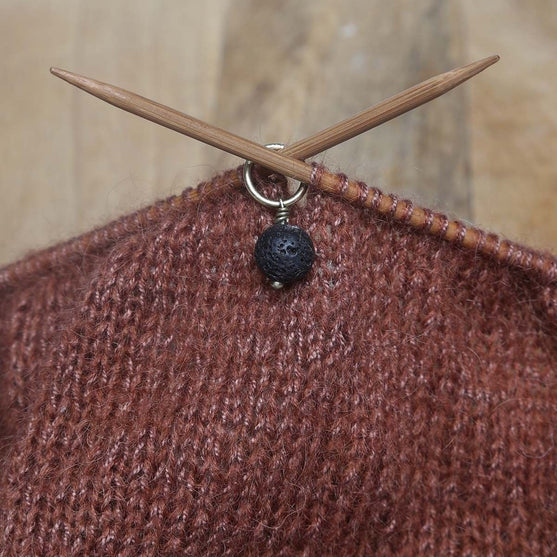 Maschenmarkierer mit Perlen - Go Handmade
4