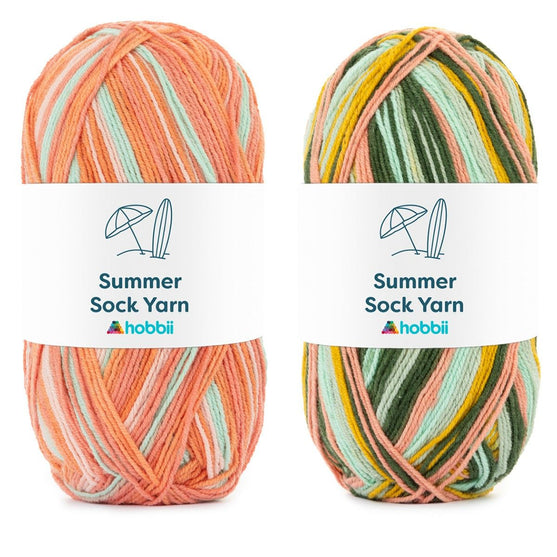 Summer Sock Yarn - Hobbii
1