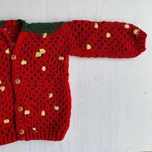 Strawberry - Kinder Cardigan
4