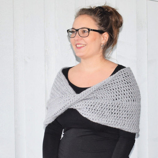 Winter Wool Wrap - Kurz