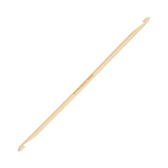 

Doppelte tunesische Häkelnadel aus Bambus – 20 cm - Hobbii
1
