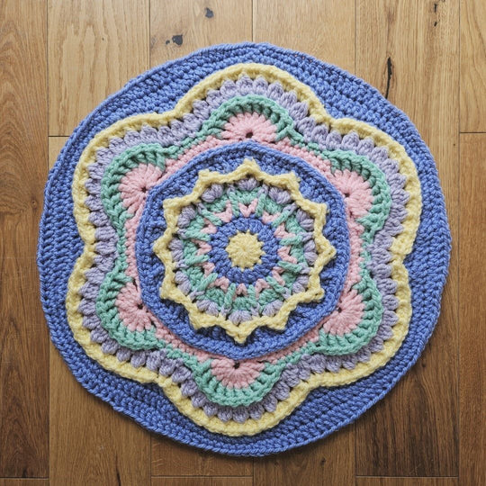 Mini Mandala - Teppich