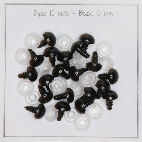 

Sicherheitsaugen - 10 mm - Go Handmade
1