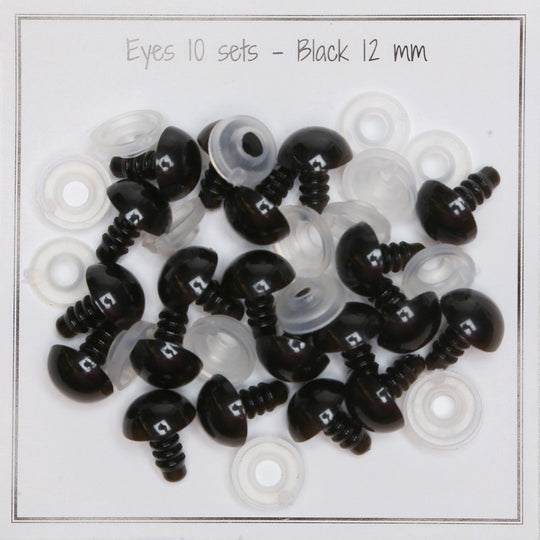 Sicherheitsaugen - 12 mm - Go Handmade