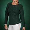 

1549 - Pullover in Ajourmuster und rechts
1