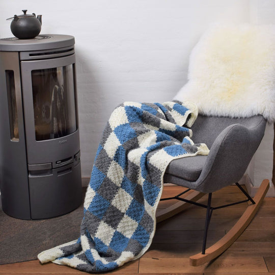 Gehäkelte “C2C” Decke