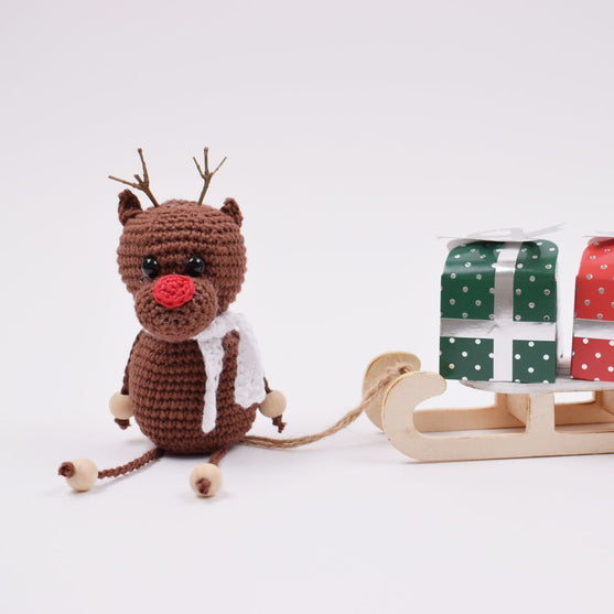 

Gehäkelter Rudolph
1