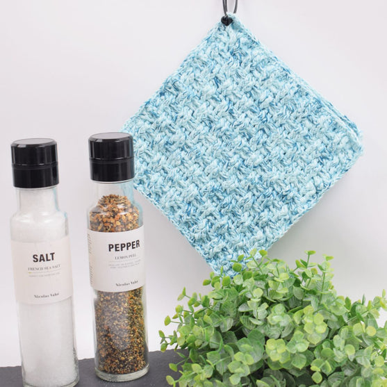 

Basketweave print Topflappen
1