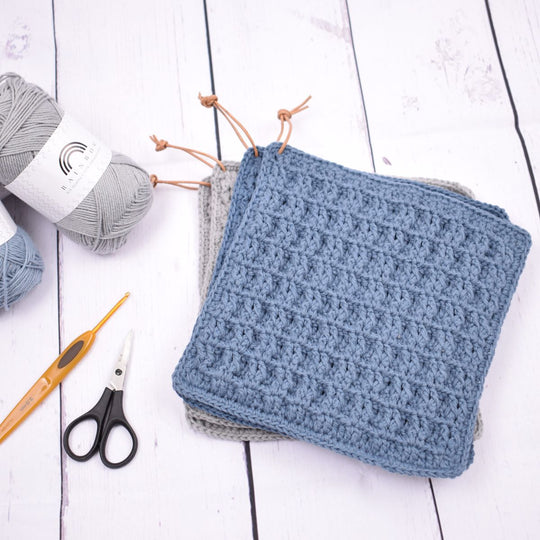 Topflappen mit Waffelmuster 8/4