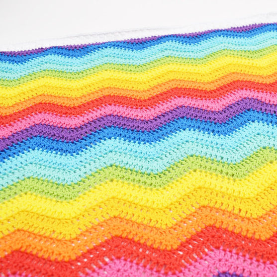 

Rainbow Babydecke - Regenbogen
3