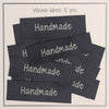

10 Etichette - Handmade - Nero - Go Handmade
1