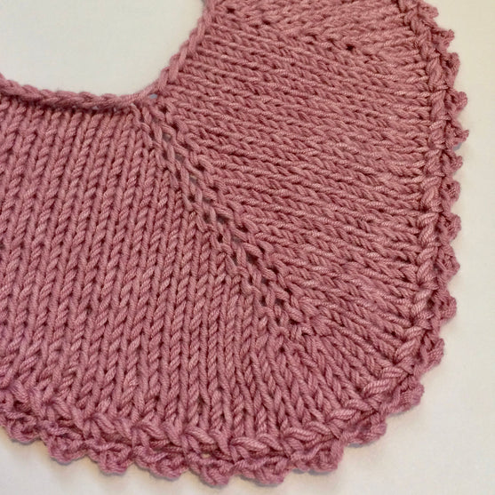 

Gestricktes Lätzchen
2