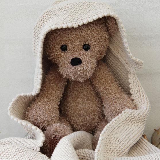 

Teddy og tæppe
1