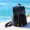 

Taschenklappe mit Magnetknopf - Beige/Silber - Go Handmade
2