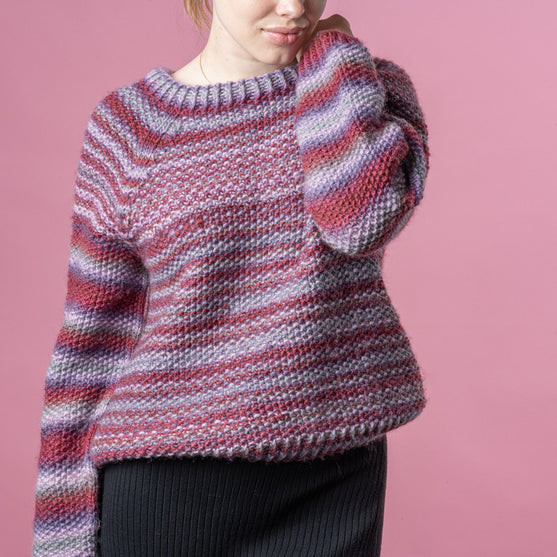 

Anette - Perlmuster - Pullover Print
1