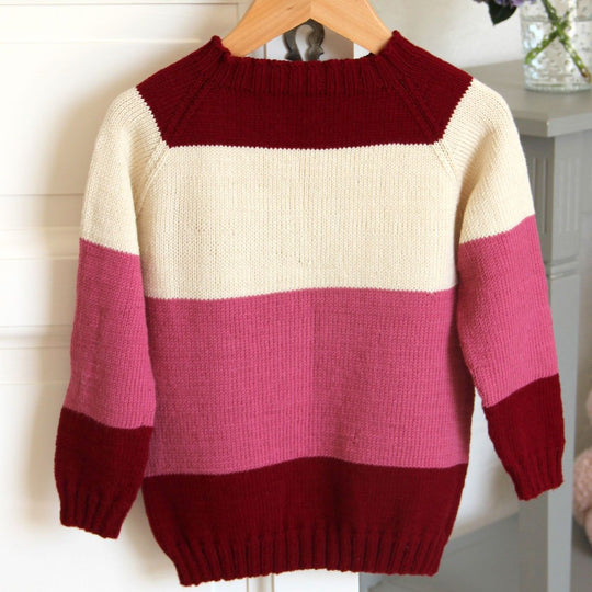 Stripe Raglan Sweater – Little One’s &amp; Tweens - Girls