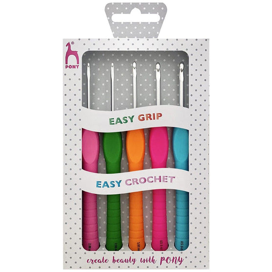 

Häkelnadel Set ‘Easy-Grip’ - Pony
1
