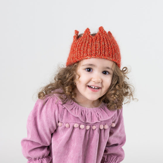 

Knitted Crown - Stirnband
1