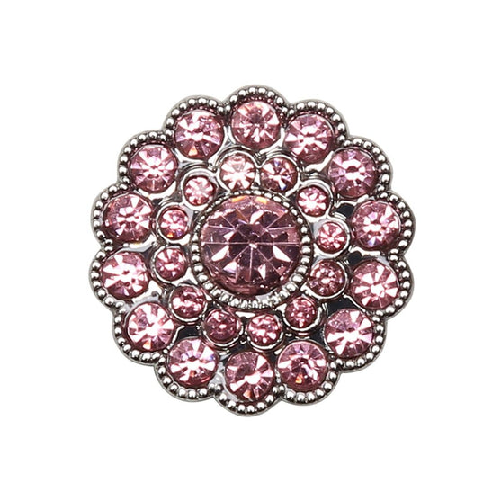 

Glitzerknöpfe - Kleine Steine - Pink - 4 Stk - Go Handmade
1