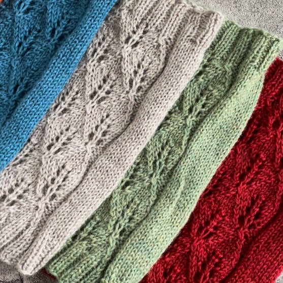 

Lilac Leaf - Schlauchschal
3