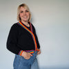 

Rainbow Contrast - Cardigan
1